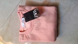 Peach Pink Sweatshirt