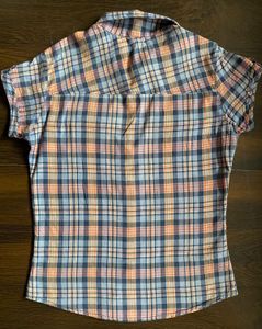 Stylish Plaid Button-Up Shirt
