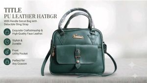 Stylish PU Leather Handbag