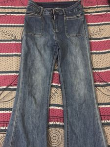 Women's Flared Denim Jeans