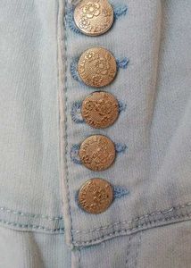Stylish Light Blue Denim Jeans