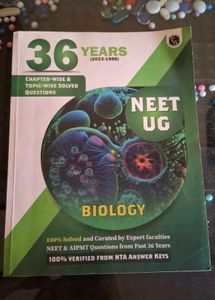 36 Years of Neet physics and biology