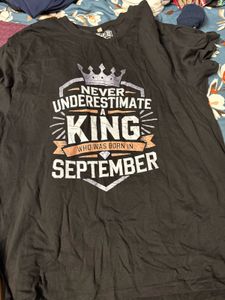 Never Underestimate a King T-Shirt