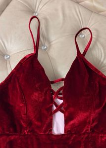 Velvet One-Piece bodysuit