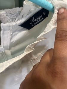 Elegant White Embroidered Blouse