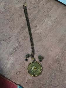Antique Gold Mangalsutra Set