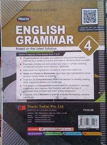 Prachi English Grammar Book Class 4