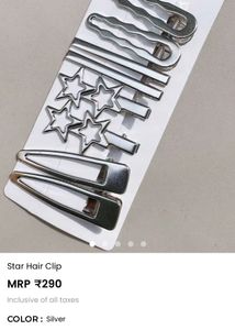 Cute Star Hair Clip Set