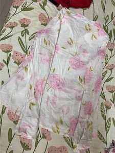 pretty pure cotton flower print shirt