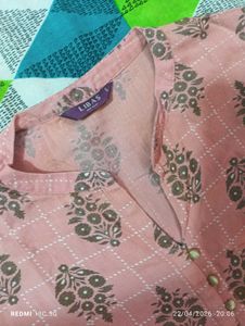 Beautiful Pink Printed Kurta