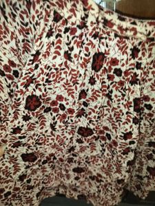Chic Floral Off-Shoulder Top