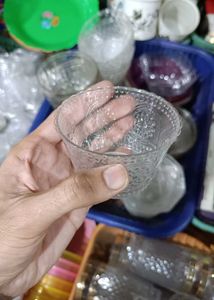 Clear Plastic Storage Containers Set of 6