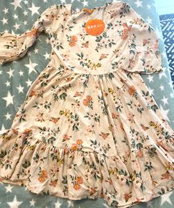 Summer Dress, Picnic Dress, Very Feminine And Pretty