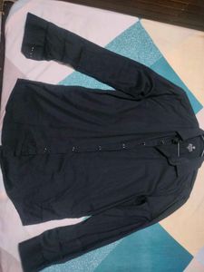 Classic Black Long Sleeve Shirt