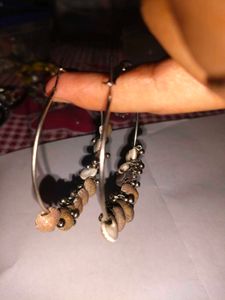 Boho Hoop Earrings &amp; Jhumka Earring