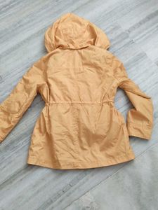 Cute Yellow Hooded Jacket