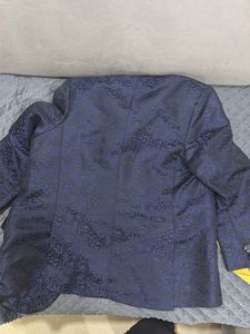 kids Blue Patterned Blazer 8-10 years