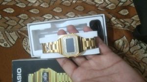 Casio Vintage Edition Golden Watch New