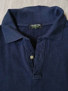 NAVY BLUE CASUAL T SHIRT - SIZE L
