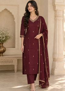 Zardosi work kurta set😍