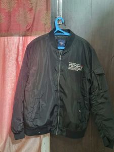 Men's Black Bomber Jacket