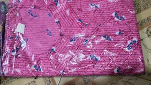 Pink Floral Night Suit xxl and xl size all new