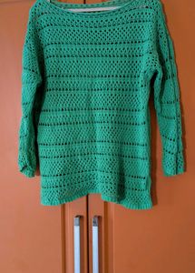 Green Knit Sweater
