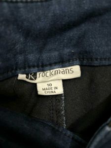 Blue Slim Fit Pants