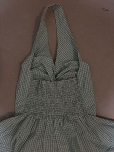 Cute Gingham Halter Top