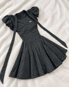 🦢Belle Y2K Puff-Sleeve Dress🦢