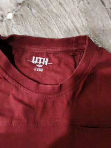 Maroon Striped T-shirt