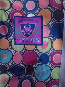Lily Bloom Colorful Patterned Bag