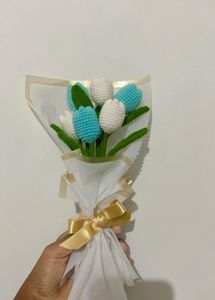 Crochet Tulips Bouquet