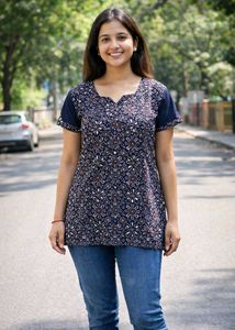 Gujarati Embroidered Unused Kurta