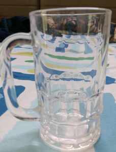 Classic Clear Glass Beer Mug