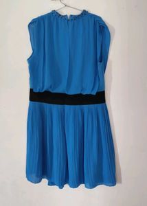 Blue Embellished Dress