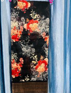 Floral Print Saree