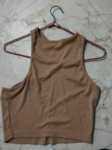Ribbed Racerback Tank Top