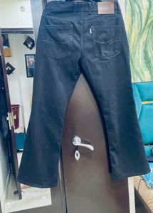 Classic Black Bell Bottom Jeans