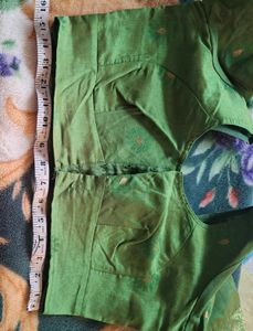 Green Readymade Saree Blouse