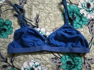 Blue Bra mini heart' ♥
