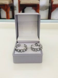 Pure silver Toe Ring ( One Pair )