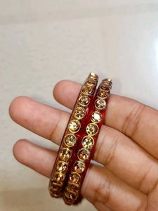 set of colorful embellished y2k bangles
