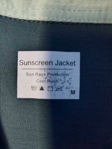 Men's Zip-Up Sun ScreenJacket