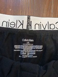 Calvin Klein Black Boxer Briefs L