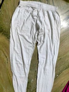 White Solid Tight Legging ( Women)
