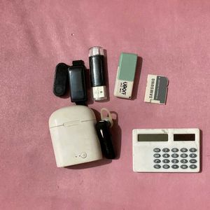 Gadget Bundle: Calculator, Headset, & More!