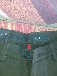 Men's Dark Trousers ocean green
