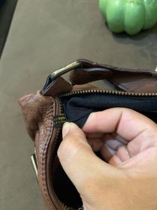 Alfani genuine leather bag
