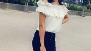 Off Shoulder White Top